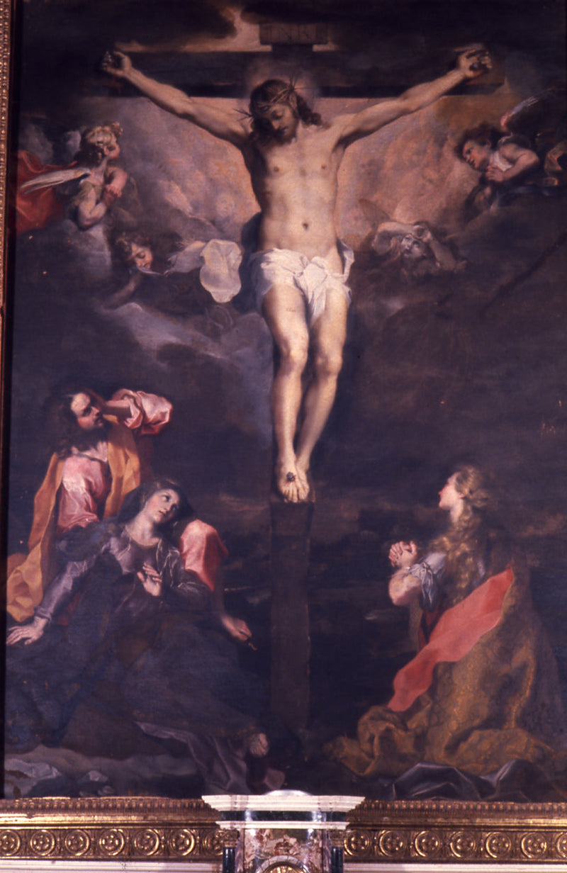 צלב עם מרים, סן ג'ובאני ומדלנה - פדריקו ברוצי