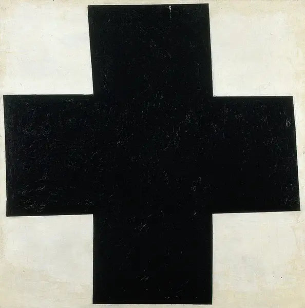 Croix noire - Kazimir Malevich - Alpha Reproduction