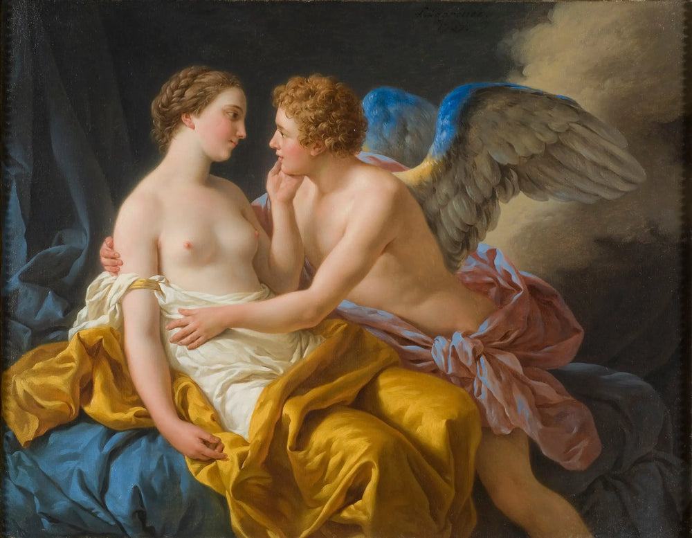 Cupidon et Psyché - Louis Jean François Lagrenée - Alpha Reproduction