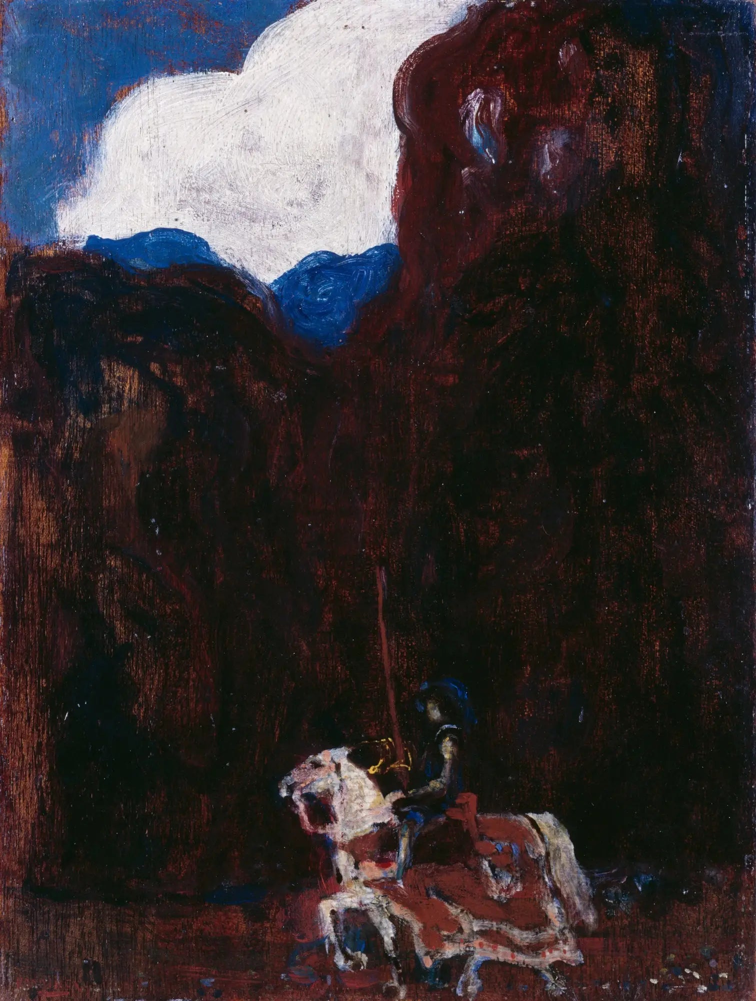 Dans la forêt - Vassily Kandinsky image 1 reproduction de peinture à l’huile