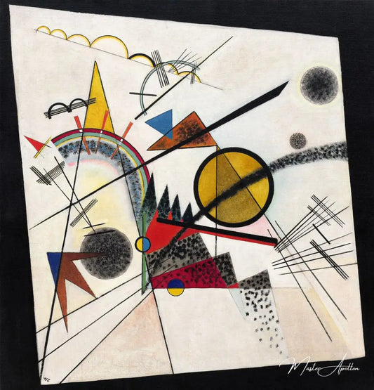 Dans le carré noir - Vassily Kandinsky - Reproductions de tableaux et peintures haut de gamme