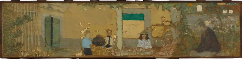בגינה אצל ולוטון - אדואר ויואלר