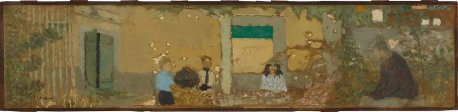 בגינה אצל ולוטון - אדואר ויואלר