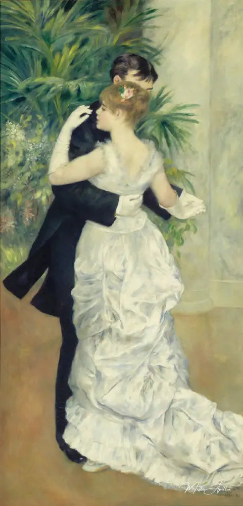 Danse à la ville - Pierre-Auguste Renoir - Reproductions de tableaux et peintures haut de gamme