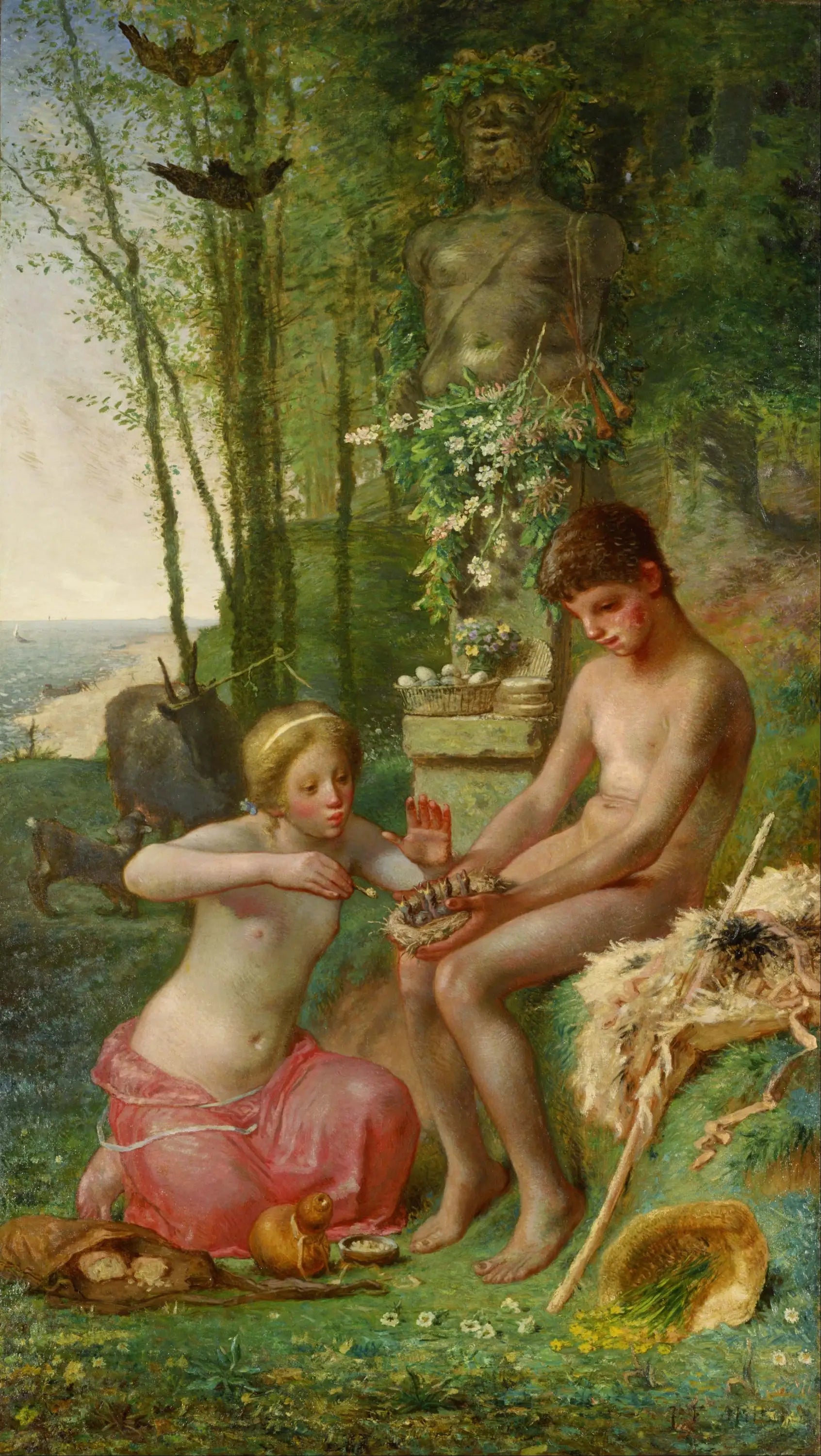 Daphnis et Chloé - Jean-François Millet - Alpha Reproduction
