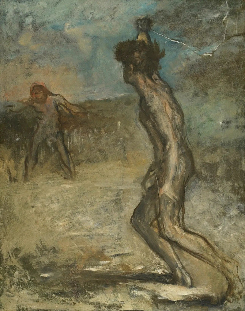 דוד וגוליית - אדגר דגה