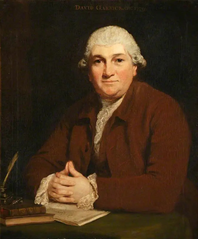 דייוויד גאריק (1717-1779) « הדיוקן של הפרולוג » - יהושע ריינולדס