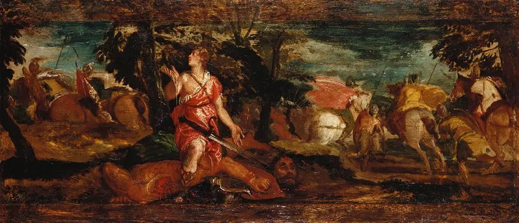 David victorieux sur Goliath - Paul Véronèse - Alpha Reproduction