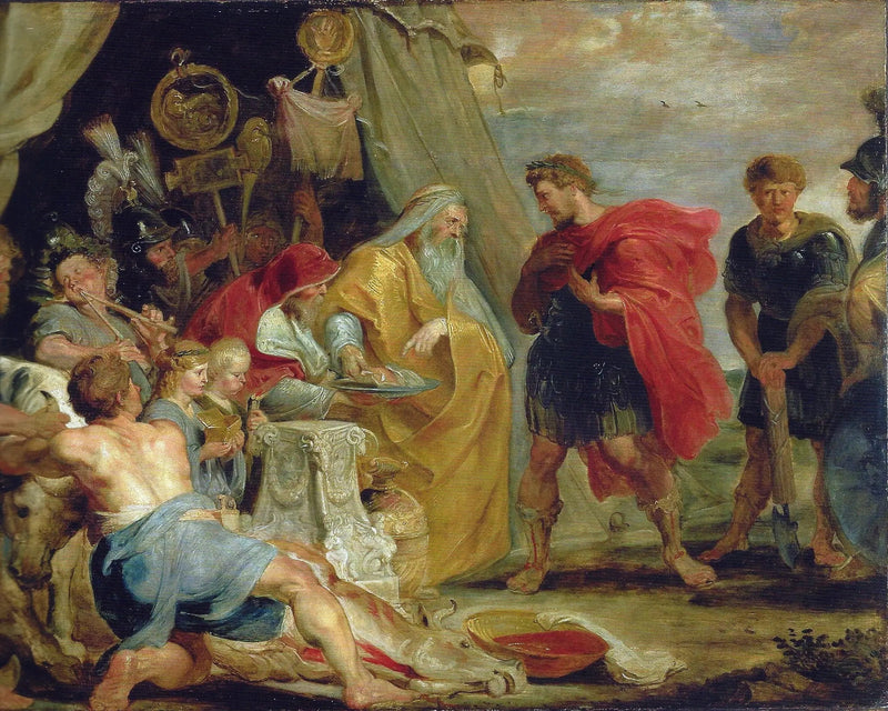 יועץ דציוס מוס מייעץ את הנביא (טיט-ליב VIII, 6-9/10) - פיטר פול רובנס