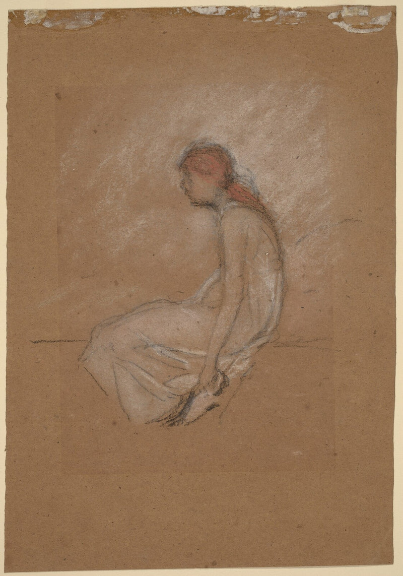 Seated Woman with Red Hair - James McNeill Whistler