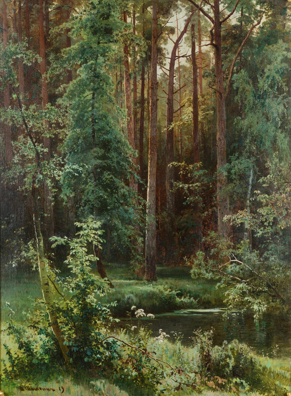 Des bois - Ivan Chichkine - Alpha Reproduction