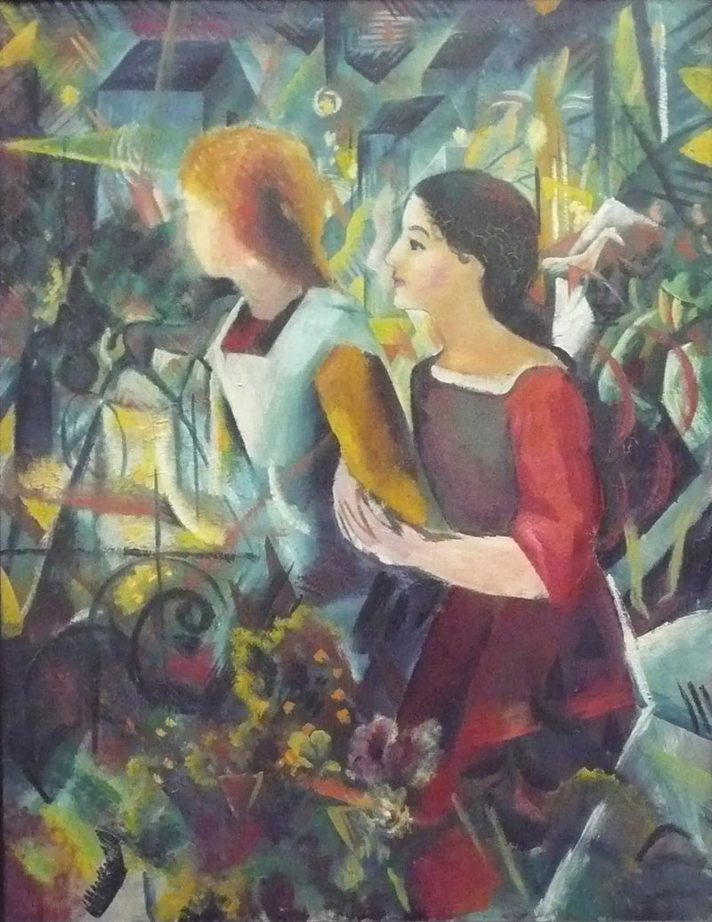 שתי בנות - אוגוסט מקה