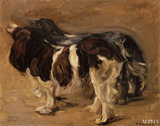 Deux Spaniel - Max Liebermann - Reproductions de tableaux et peintures haut de gamme