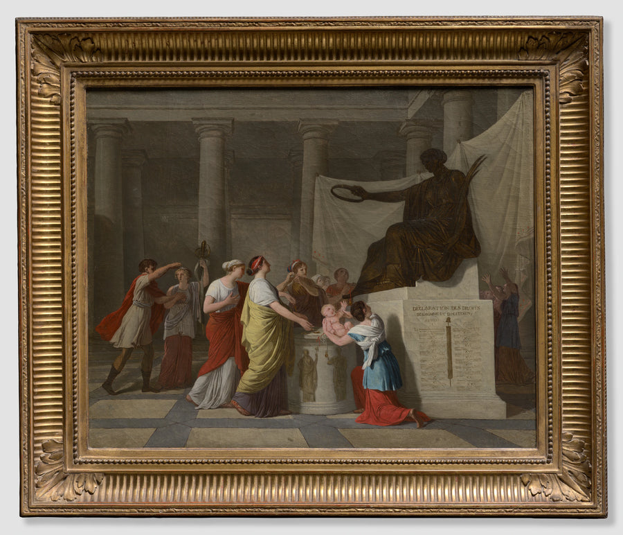 Le Dévouement des Citoyennes de Paris - Joseph-Benoît Suvée