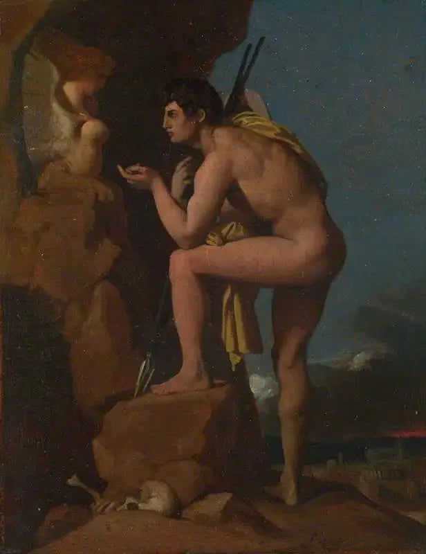 אֵדִיפּוּס והסְפִינְקְס - ז'אן-אוגוסט-דומיניק אינגרס