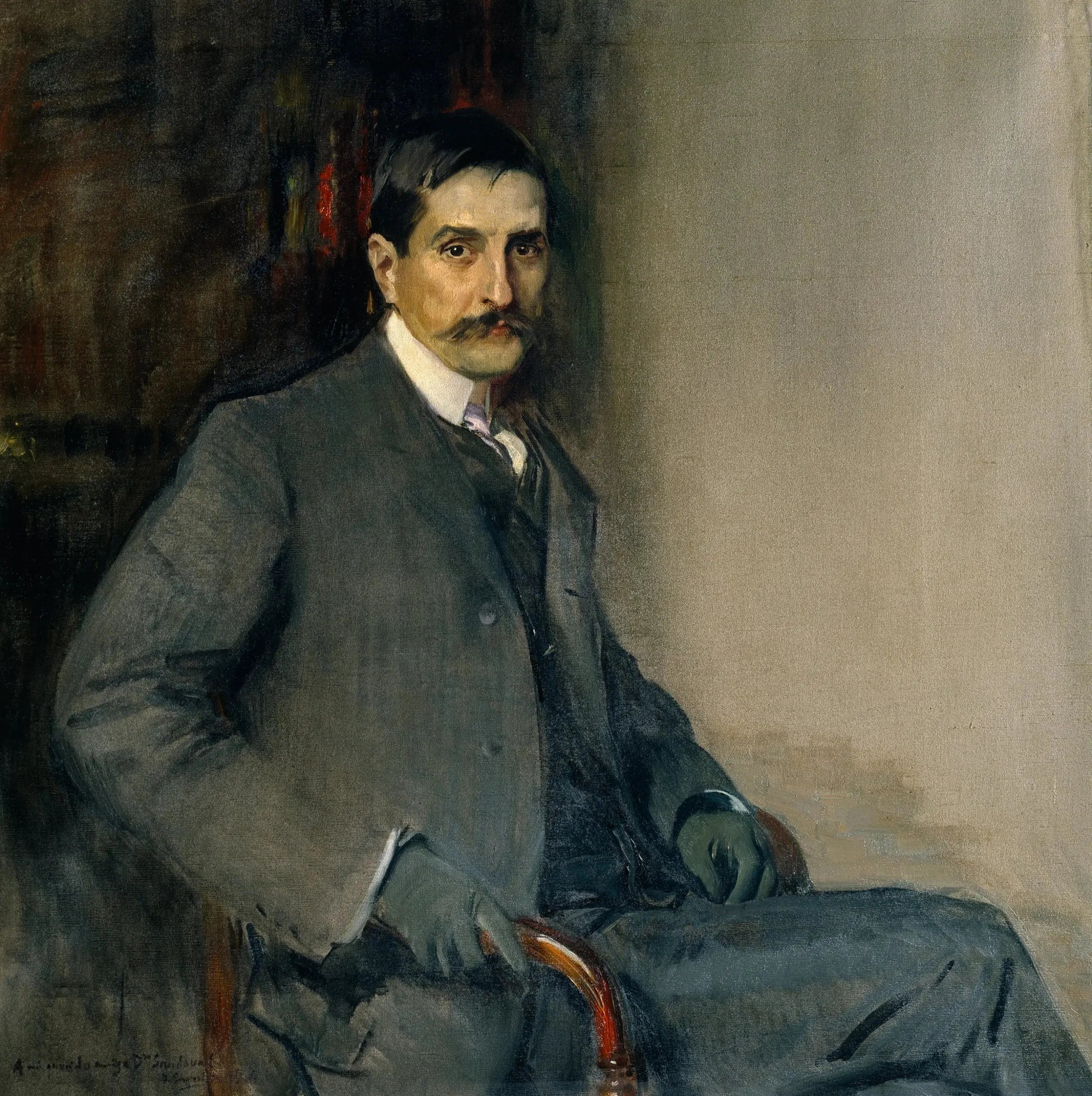 Reproduction du tableau « Docteur Francisco Rodríguez de Sandoval - Joaquín Sorolla » par Alpha Reproduction en peinture à l’huile