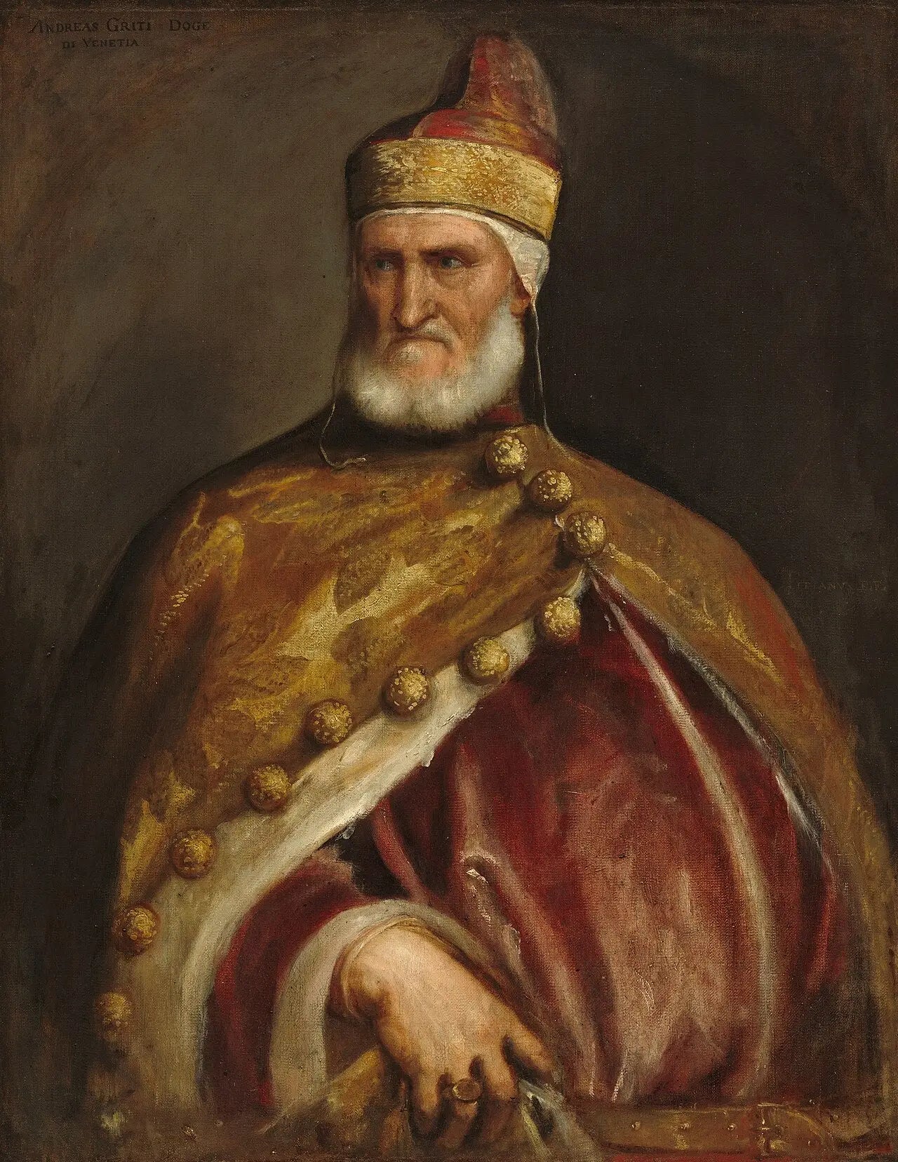 Doge Andrea Gritti - Titian - Alpha Reproduction