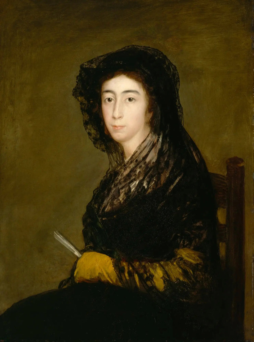 Dona Amalia Bonells de Costa - Francisco de Goya image 1 reproduction de peinture à l’huile