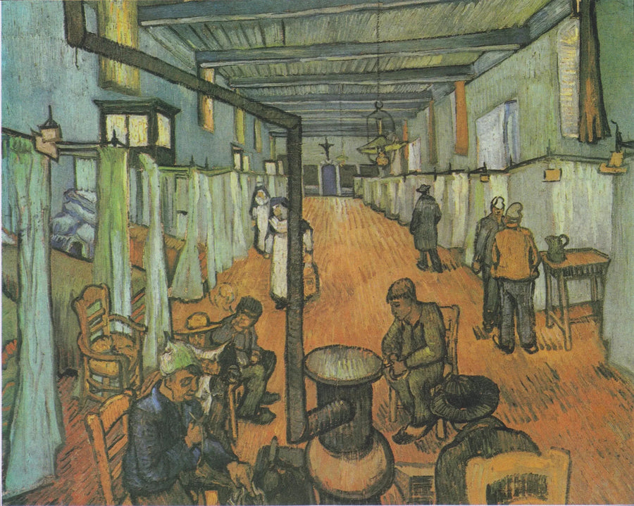 אולם השינה של בית החולים בארל - Vincent van Gogh