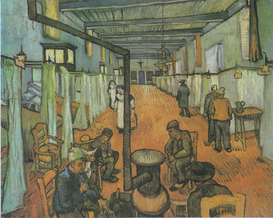 אולם השינה של בית החולים בארל - Vincent van Gogh