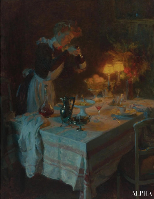 Effet de lumière - Jules Grün - Reproductions de tableaux et peintures haut de gamme