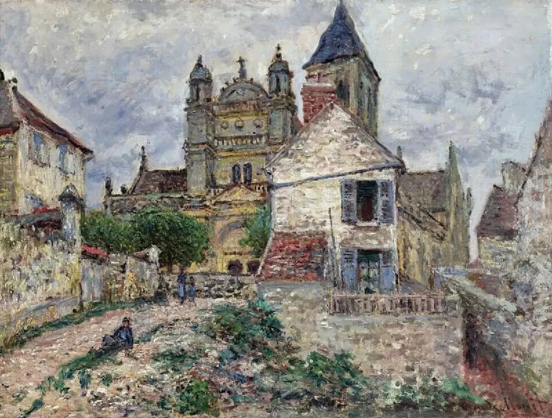 כנסיית Vétheuil W473 - קלוד מונה