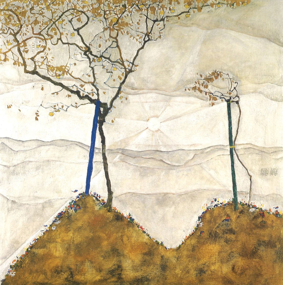 Soleil d’automne I (Lever du soleil, 1912) - Egon Schiele