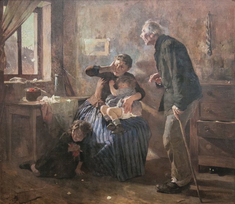 El Granizo de Reims 1886. - Arturo Michelena