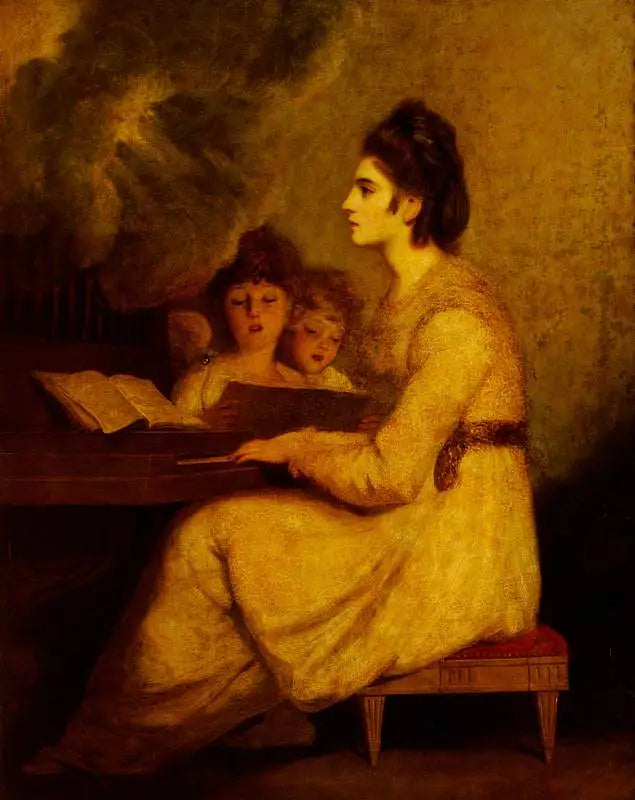 אליזבת לינלי (1754–1792), גברת ריצ'רד ברינסלי שירדאן בתפקיד סנט קתרין - ג'ושוע ריינולדס