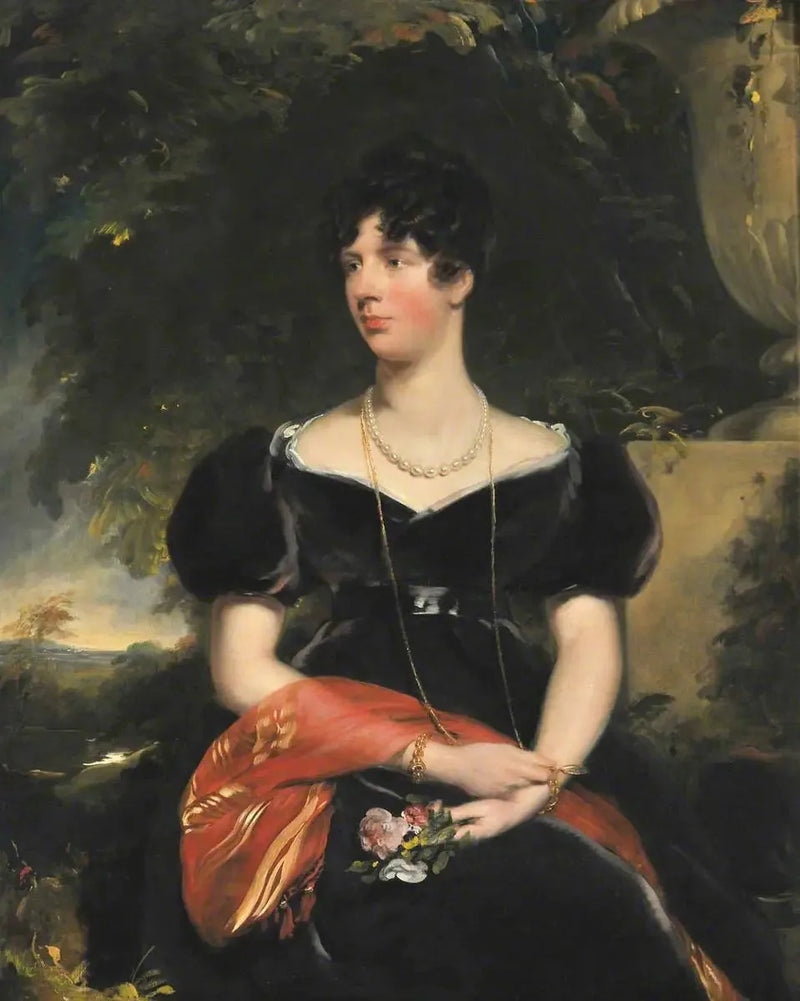 אליזבת סייקס, גב' וילברהאם אג'רטון (1775-1843) - תומאס לורנס