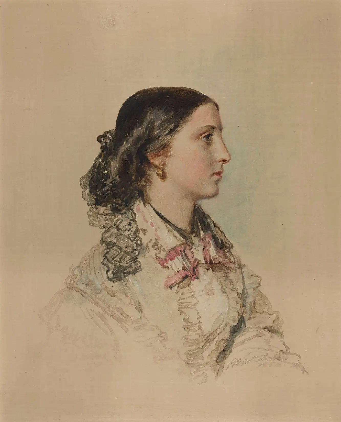 Emily Cathcart (1834-1917) - Franz Xaver Winterhalter - Alpha Reproduction