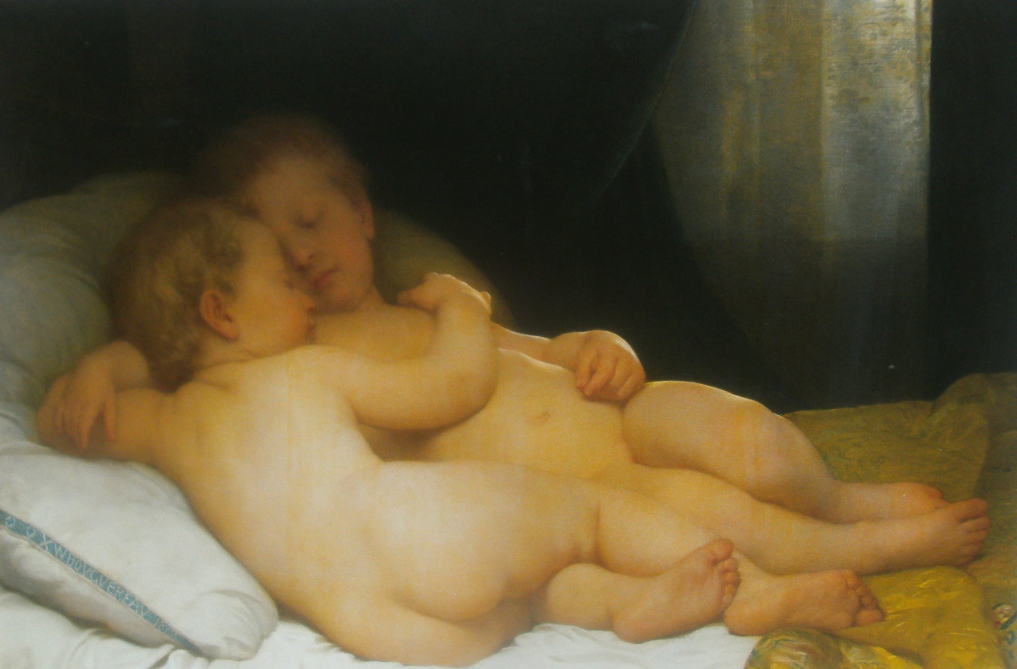 Enfants endormis de William-Adolphe Bouguereau