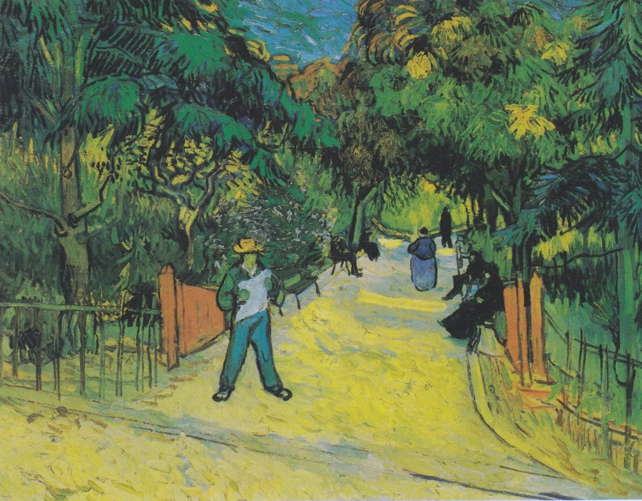 L’Entrée du jardin public à Arles F566 de Vincent van Gogh, Phillips Collection