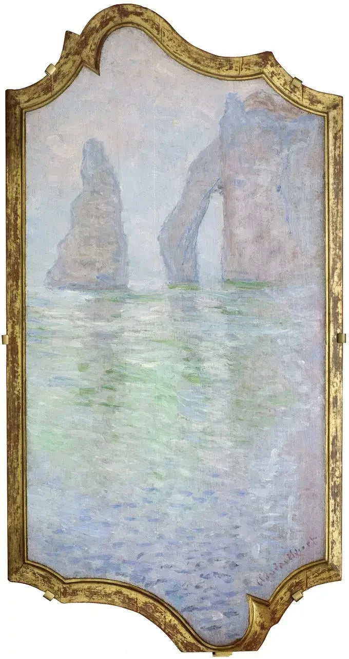 Étretat, L'Aiguille ו-Porte d'Aval W1043 - קלוד מונה
