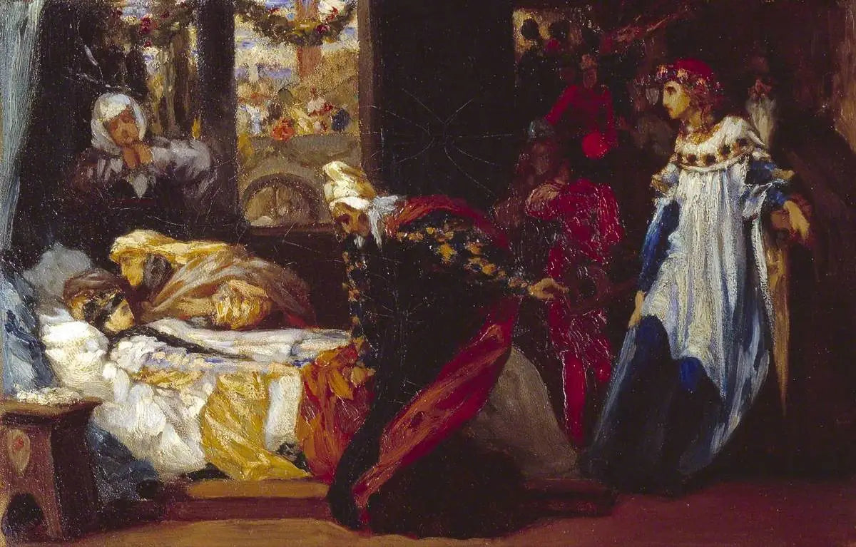 Étude pour « La découverte de Juliette apparemment sans vie » - Frederic Leighton - Alpha Reproduction