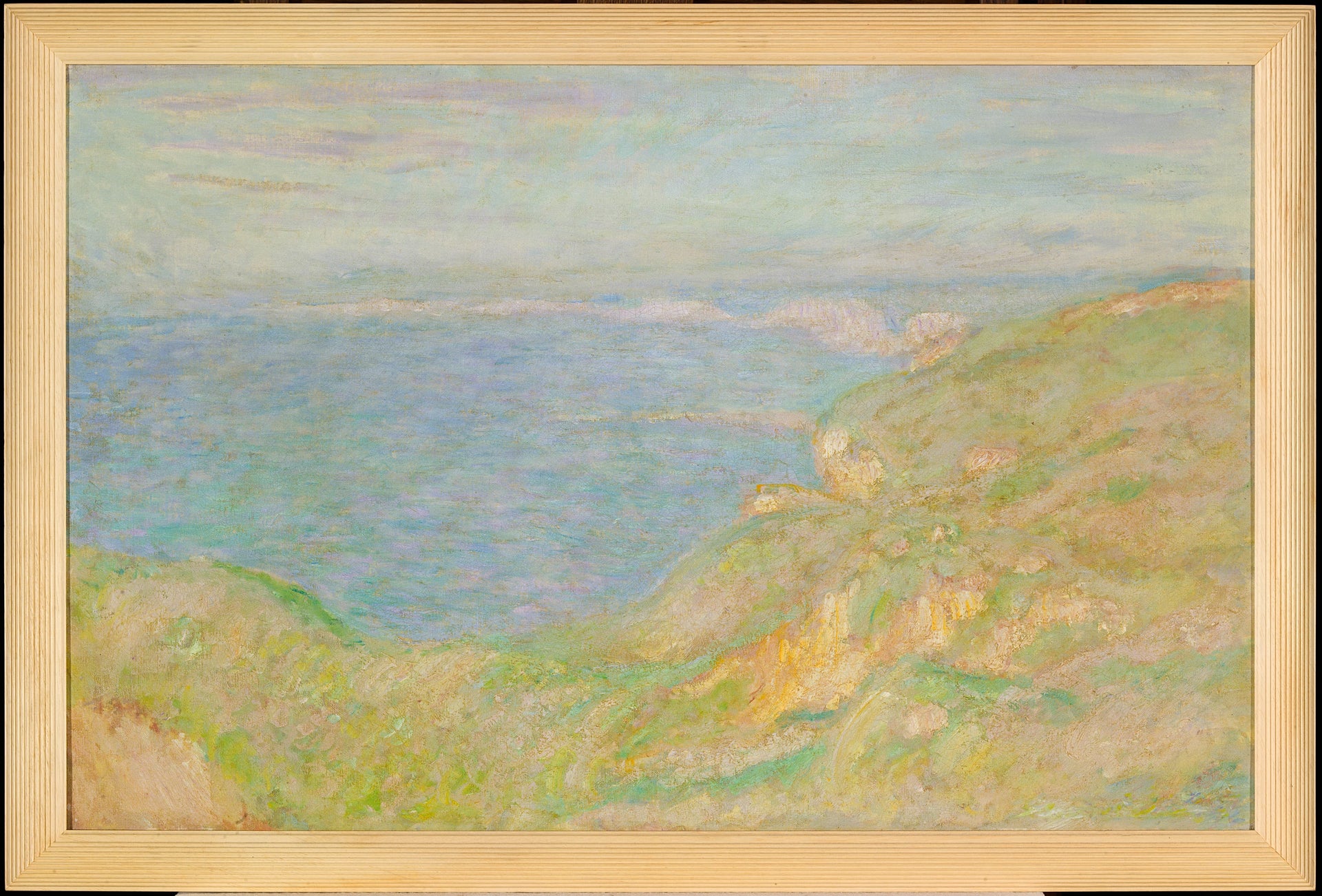 Falaise de Fécamp par Claude Monet, musée d’Orsay MNR 223