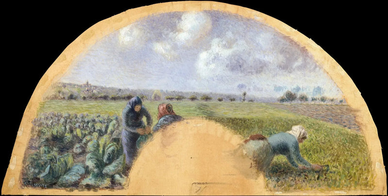 מתקן מאוורר: קוטפי הכרוב - קמיל פיסארו