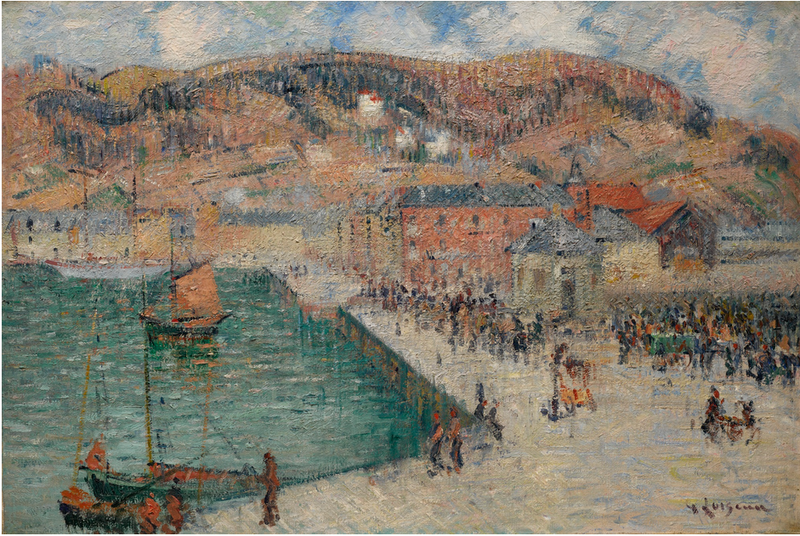 Fécamp, Hôtel Aubert - Gustave Loiseau
