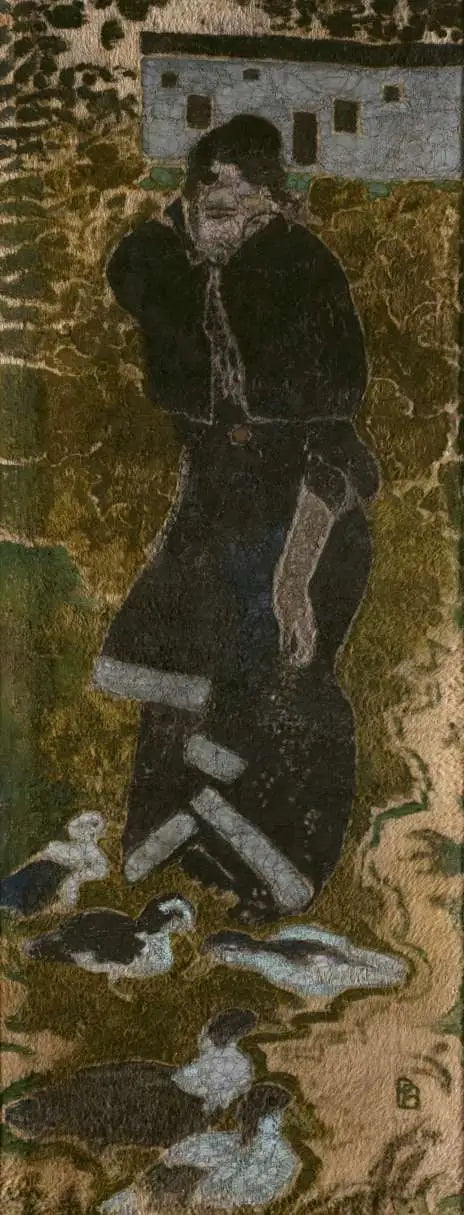 אישה עם ברווזים - פייר בונאר