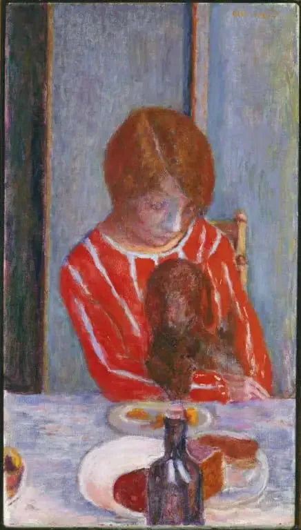 אישה עם כלב - פייר בונאר