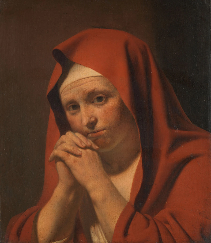 Femme en prière - Caesar van Everdingen