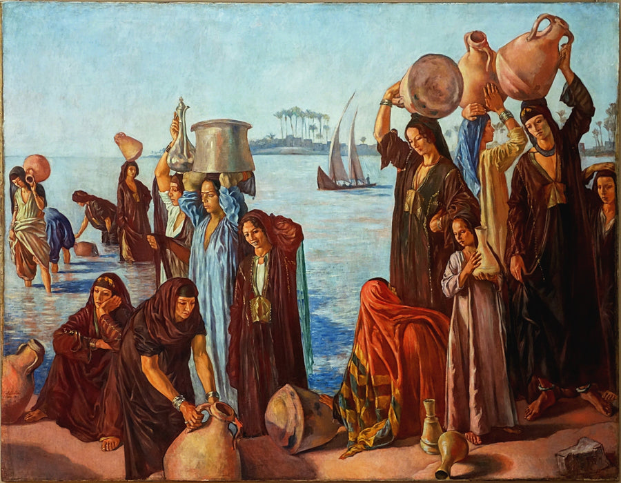 נשים על גדות הנילוס - אמיל ברנרד