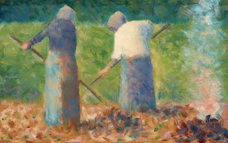 Fenaisons à Montfermeil - Georges Seurat