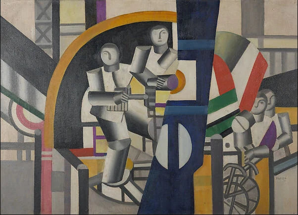 הבנאים - Fernand Léger