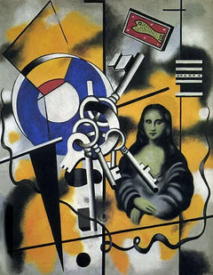 המונה ליזה עם המפתחות - Fernand Léger