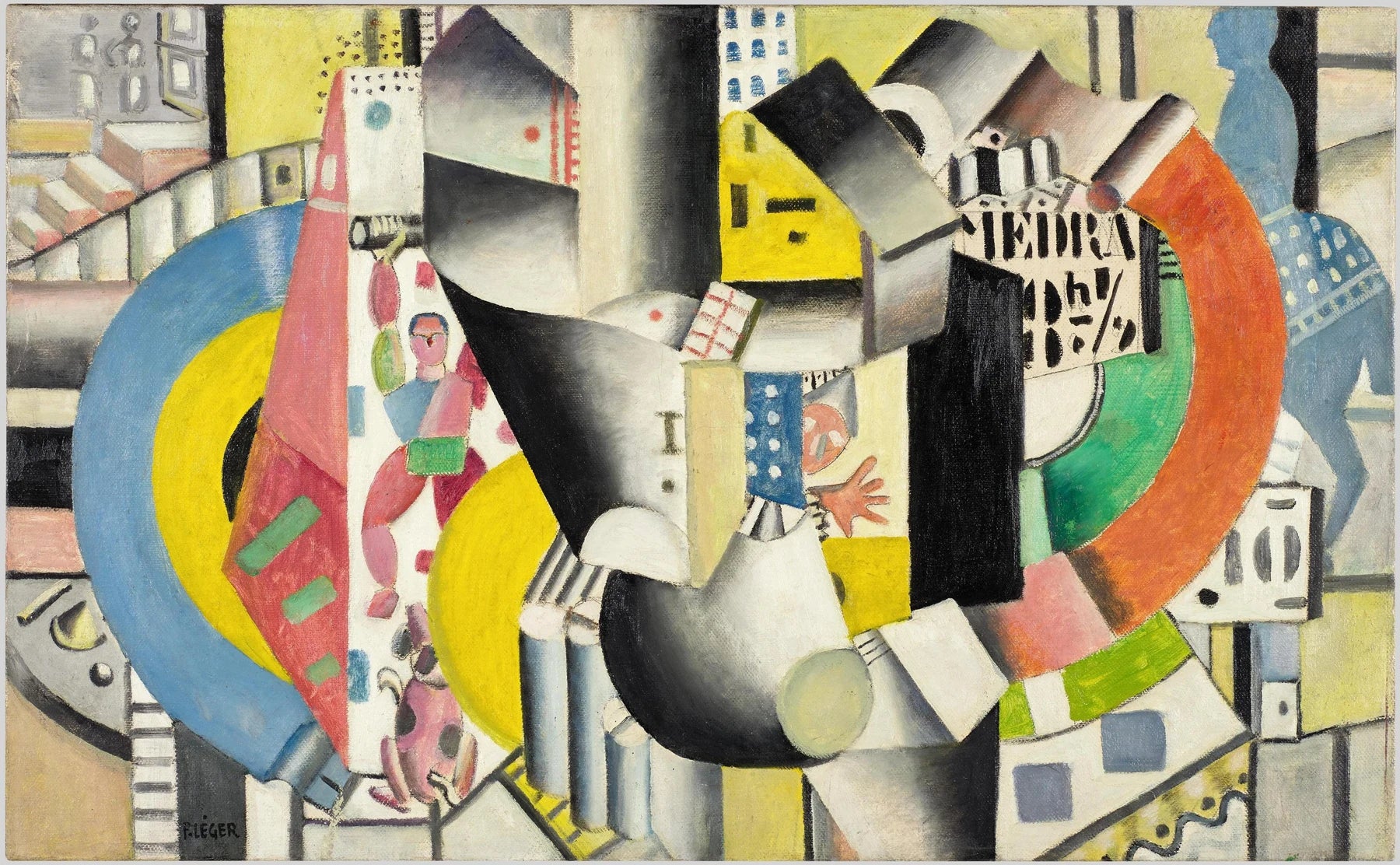 Le Cirque Médrano, peinture de Fernand Léger