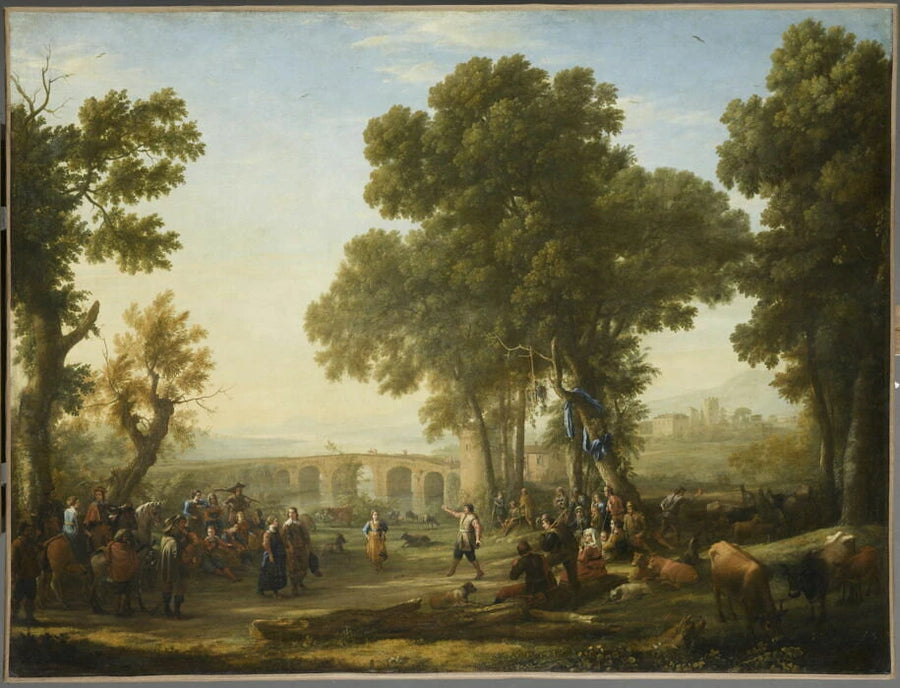 La Fête villageoise - Claude Gellée