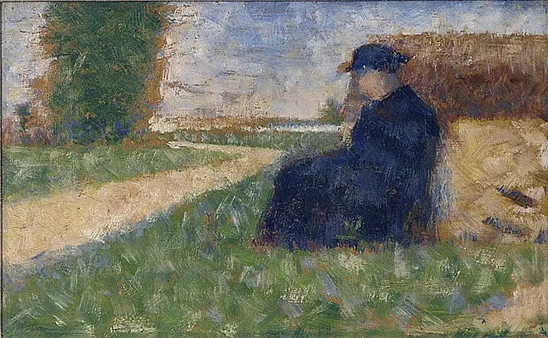 דמות מסיבית בנוף בברביזון - ג'ורג' סוראט