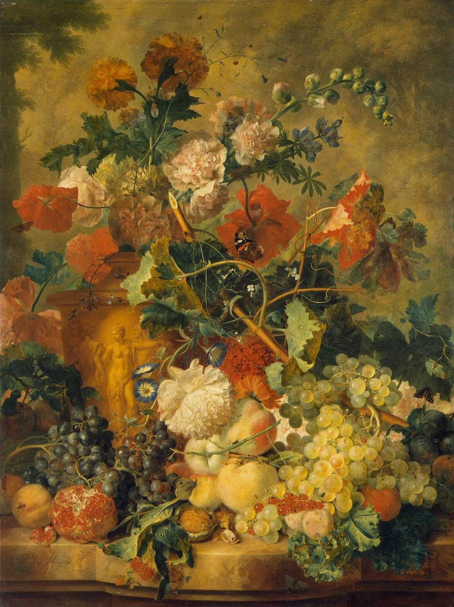Fleurs et fruits – Jan van Huysum