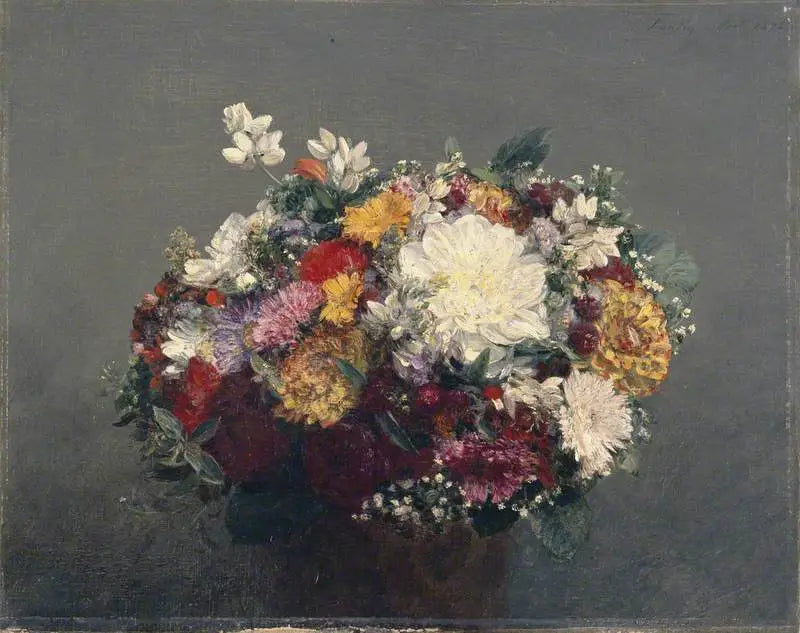 Fleurs - Henri Fantin-Latour - Alpha Reproduction
